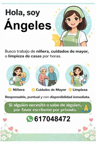 Limpieza , por horas