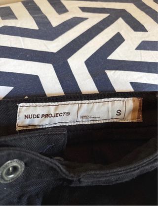 Pantalón cargo Nude Project negro