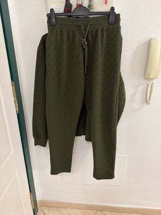 Conjunto Louis Vuitton Hombre Verde Oliva