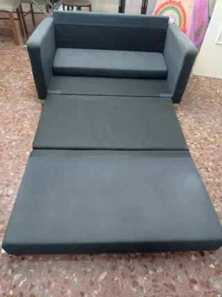 Sofá Cama 3 Plazas Gris
