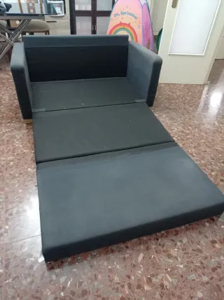 Sofá Cama 3 Plazas Gris