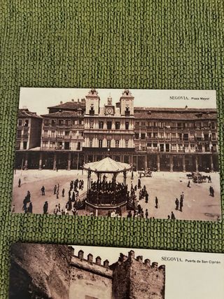 10 Postales Antiguas Segovia (1905-1910)