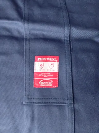 Pantalón ignífugo Portwest soldador
