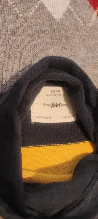 Lote 3 jerseys niño 8 años