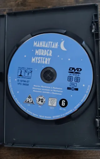 DVD Misterioso Asesinato en Manhattan