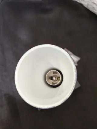 Faretto metallo nero