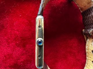 Reloj Cartier Cuadrado Correa Marrón