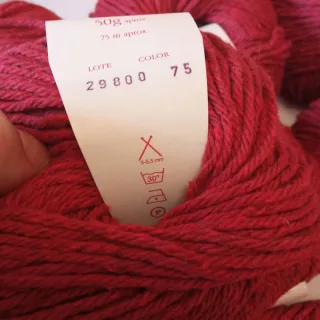 10 Ovillos 40% lana, 22% algodón DRACO