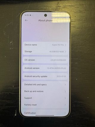 Xiaomi 15T Pro Argento