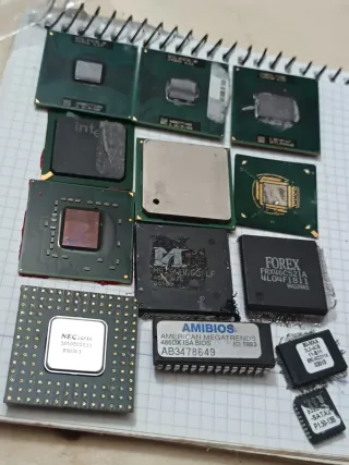 Lote procesadores dañados