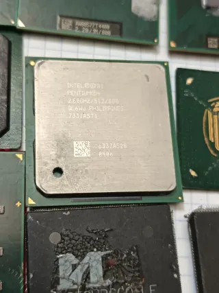 Lote procesadores dañados