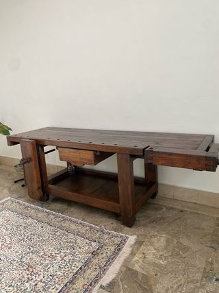 Banco da lavoro falegname in legno