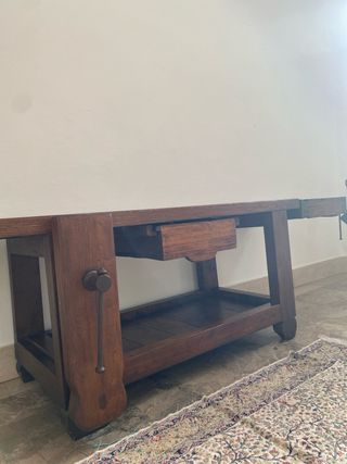 Banco da lavoro falegname in legno