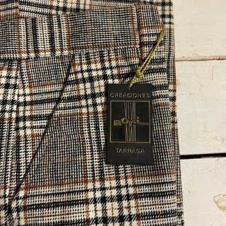 Pantalón de cuadros vintage