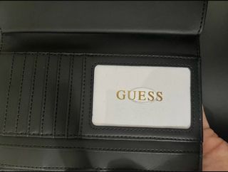 Portafoglio GUESS Originale - Nero nuovo