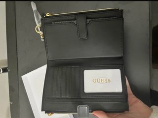 Portafoglio GUESS Originale - Nero nuovo