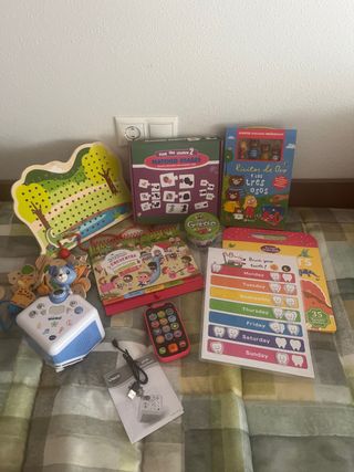 Lote de juegos infantiles