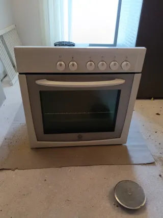 Horno vitrocerámica y lavadora