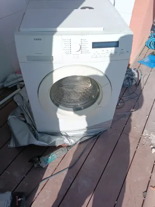 Horno vitrocerámica y lavadora