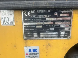 Carretilla elevadora Caterpillar 3.0kg 2018