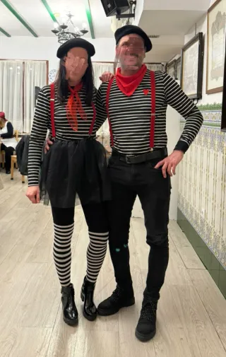 Disfraces mimo mujer y hombre