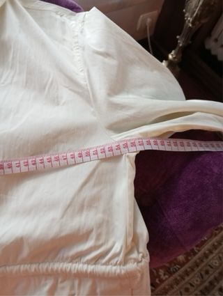 Gabardina Zara Marfil Talla L