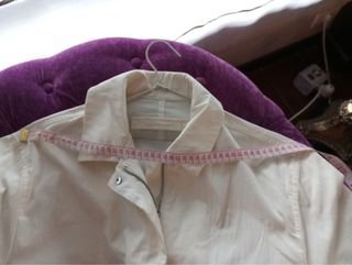 Gabardina Zara Marfil Talla L