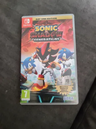 Sonic Shadow Generations Nintendo Switch Day One