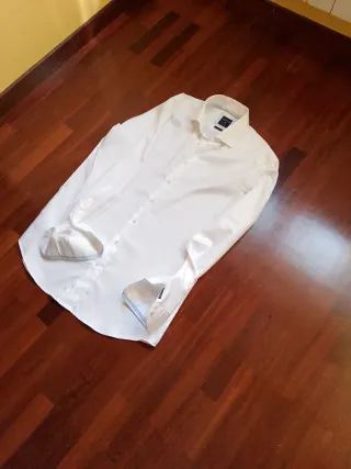 Camisa Profuomo Blanca Talla 41