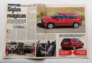 5 Revista Volkswagen Golf Gti 16v Mk3