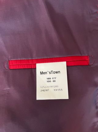 Chaqueta americana azul marino