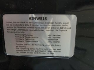 ONE CONCEPT Aire Acondicionado Portátil Negro