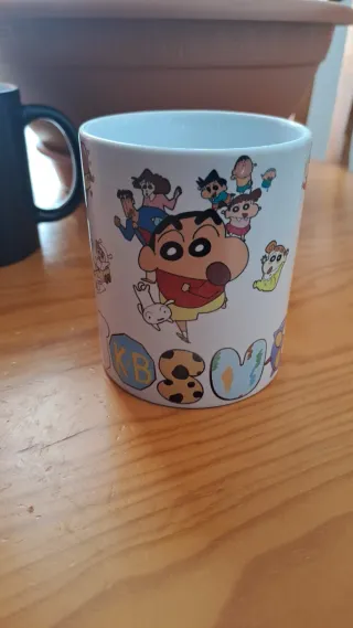 Taza Mágica Negra 325ml Efecto Calor