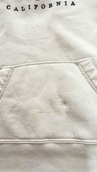 Sudadera Hollister Vintage Blanca talla L