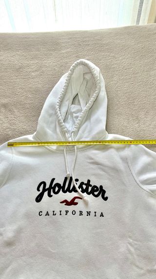 Sudadera Hollister Vintage Blanca talla L