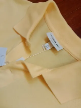 Polo Lacoste Amarillo Talla M