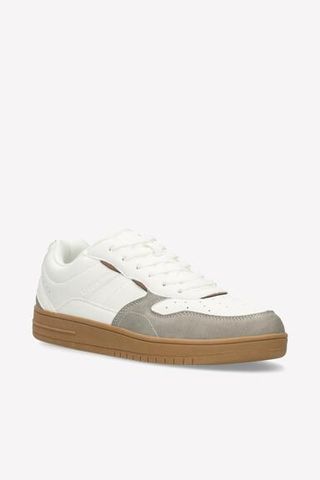 Zapatillas Cloty Blancas y Grises