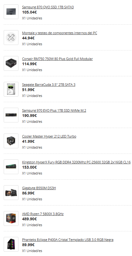 PC Gaming Ryzen 7 | RTX 3060 Ti | 32GB RAM | 4TB afbeelding 2