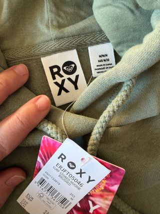 Sudadera Roxy Mujer Verde Talla M