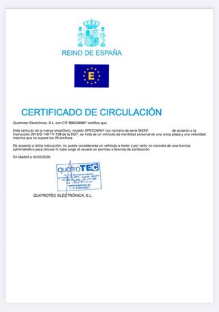 Patinete Smartgyro Speedway