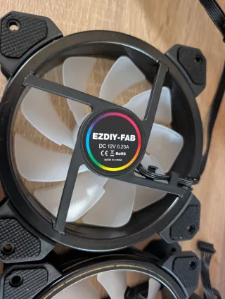 Ventiladores PC RGB EZDIY-FAB Hub Control
