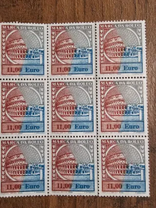Lotto Marche da bollo 11€