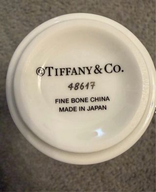 Vaso Tiffany Color Block Porcellana