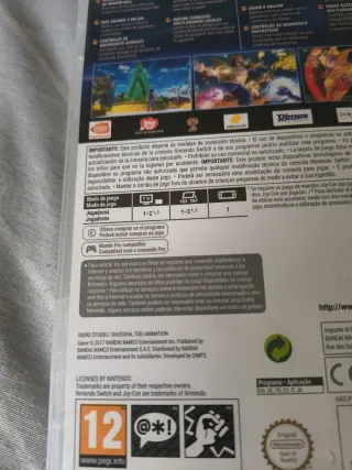 Dragon Ball Xenoverse 2 Switch