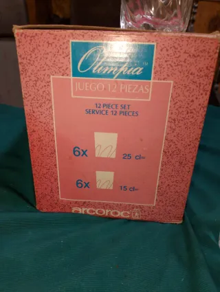 Vasos Arcoroc Juego 12 Piezas