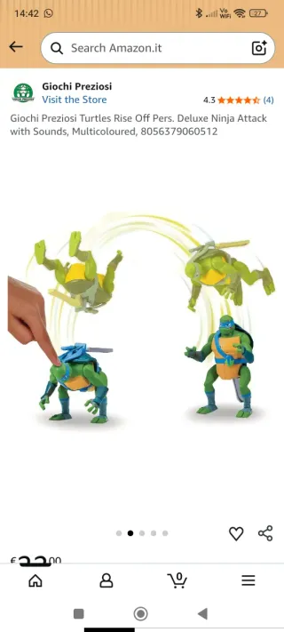 Tartaruga Ninja Leonardo
