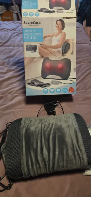 Cojín Masaje Shiatsu SilverCrest