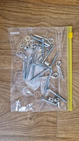 Cuna/cama + colchón + protector IKEA