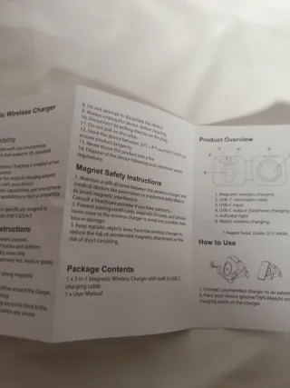 Cargador Inalámbrico Marex