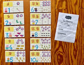 Puzzle Peppa Pig Números 1-10 Educa